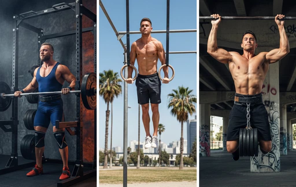Streetlifting vs Powerlifting vs Calisthenics: Which Is Right for You?